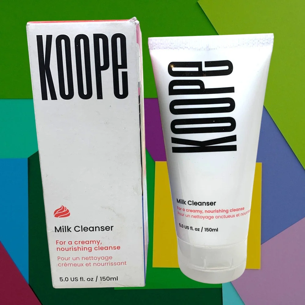 KOOPE Milk Cleanser 5.0 fl oz 150mL Creamy Nourishing Face Cleanser NEW In Box